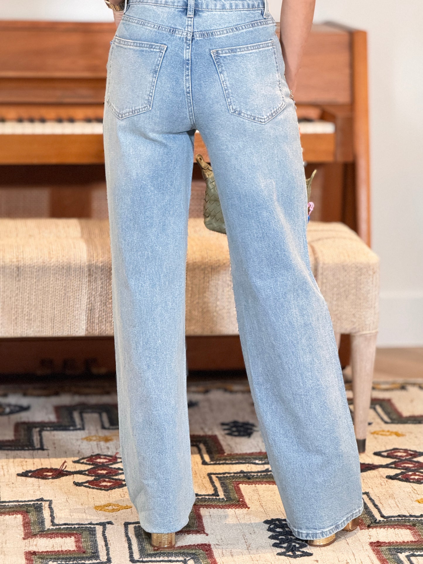 Trinkets Denim Straight Jeans