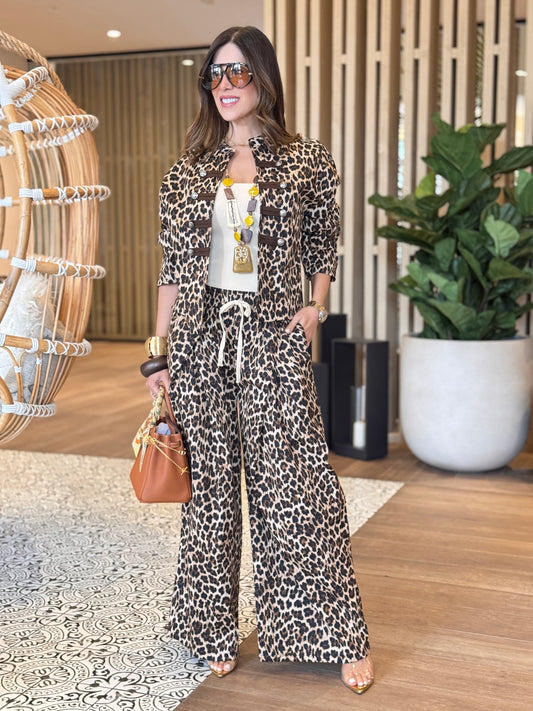 Napoleón Leopard Pants