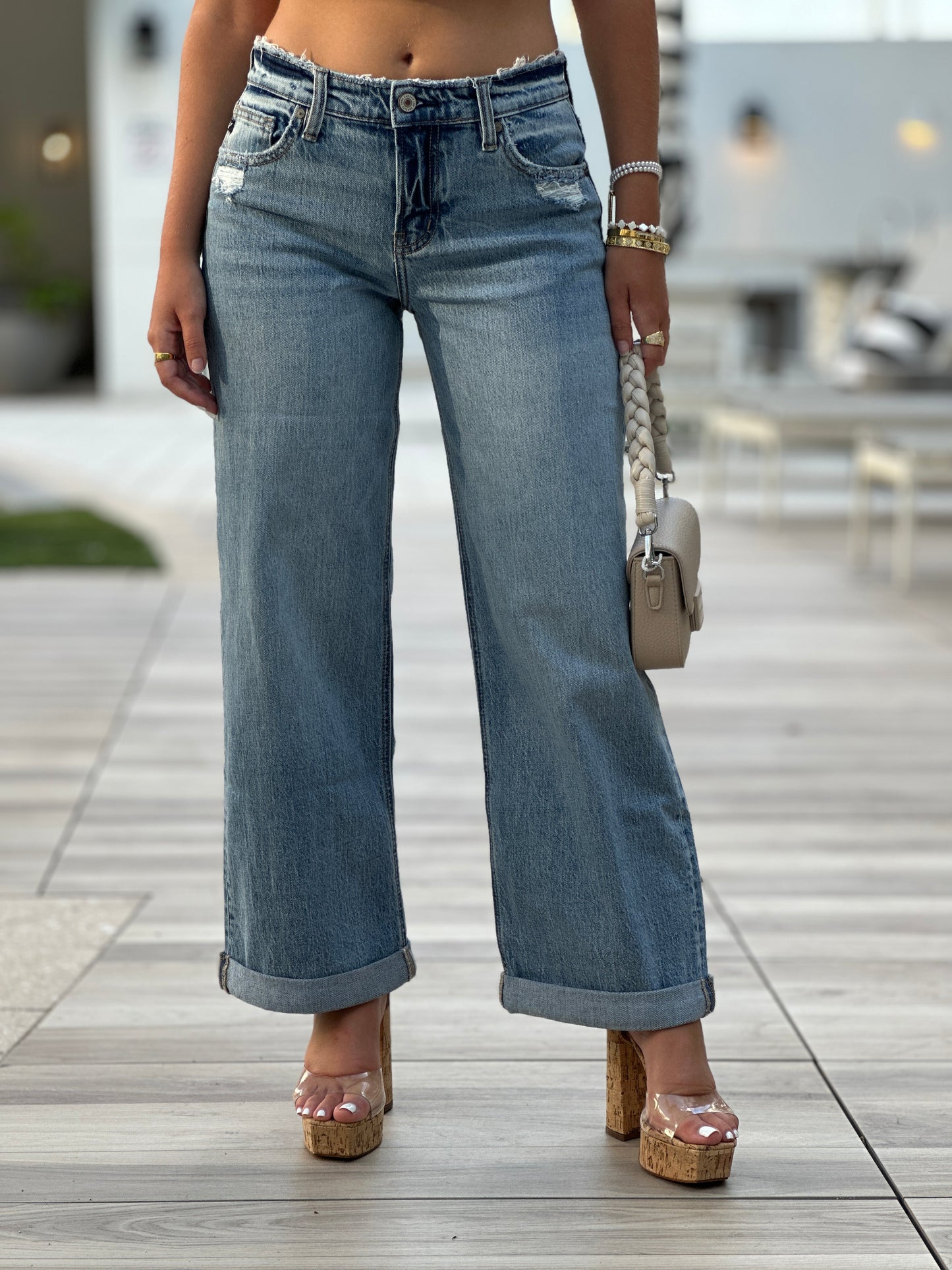 KanCan Mid-Rise Jeans