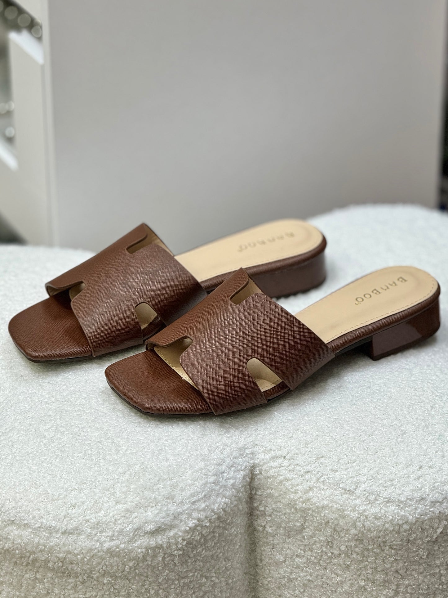 Airy Brown H Sandals