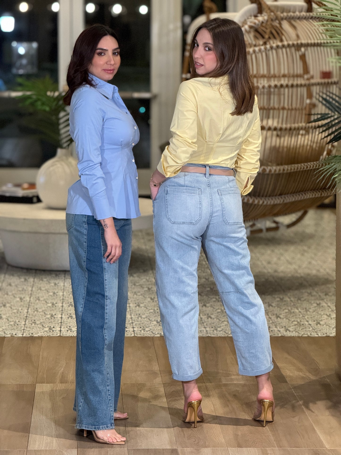 Risen Barrel Lightwash Jeans