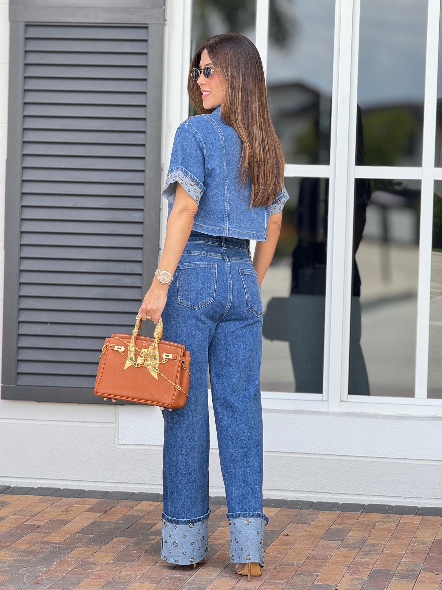 Tennie Denim Mini Rings Set