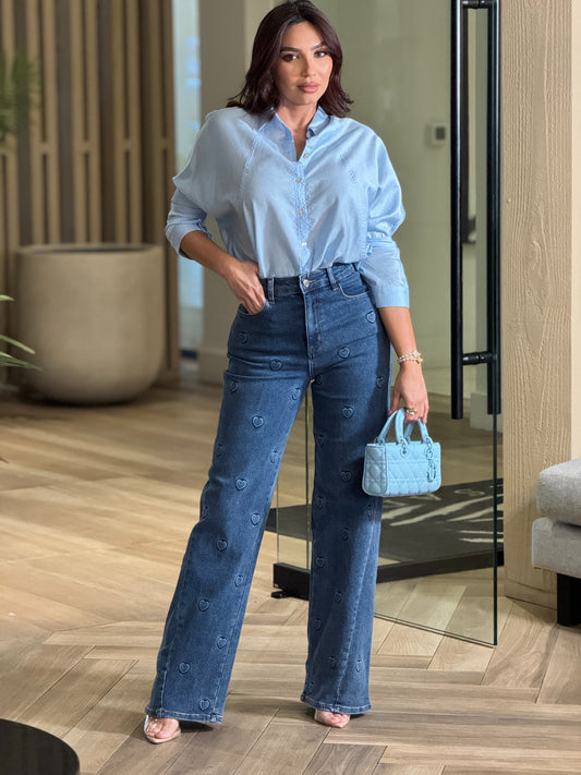 Hearty Dark Wash Jeans