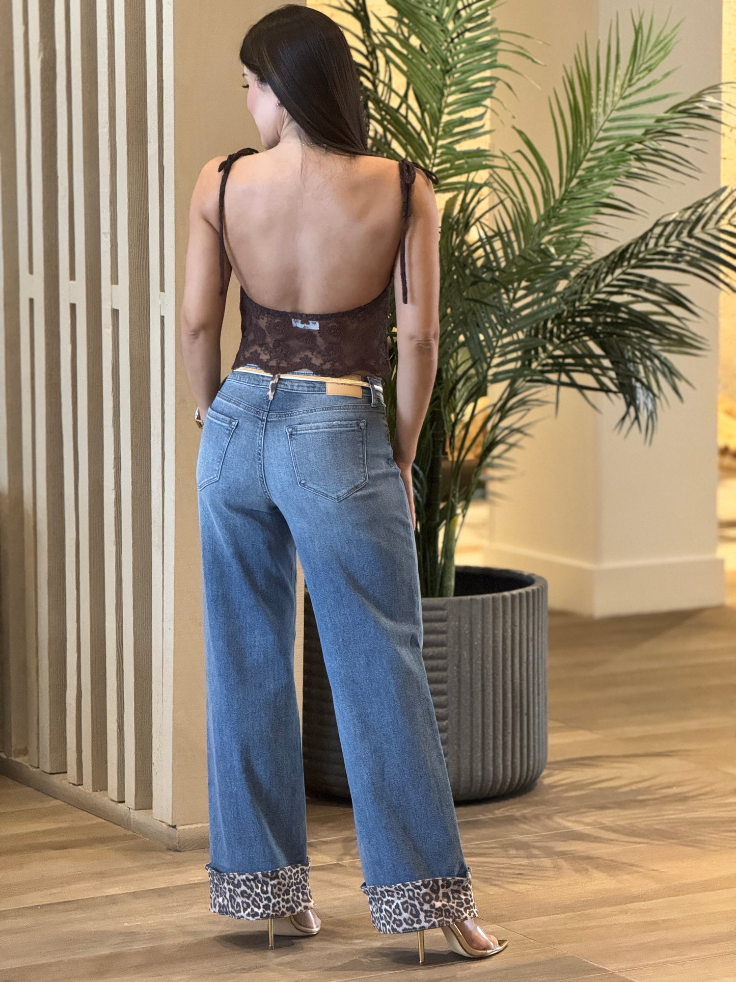 Carol Brown Lace Top