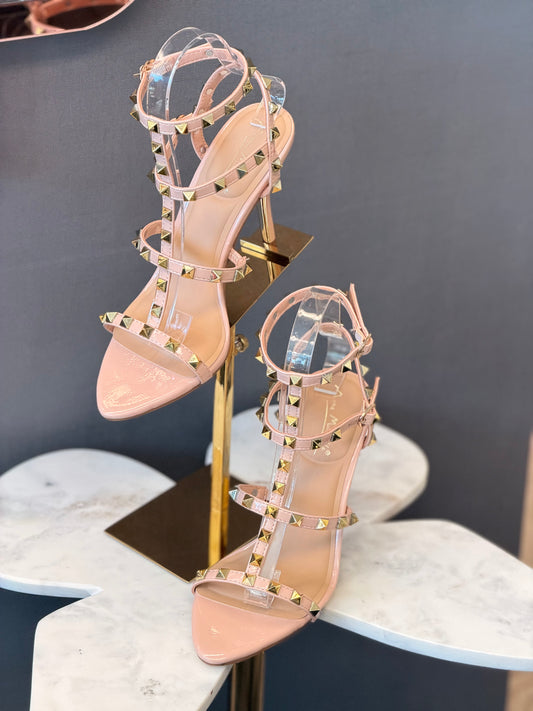 Bushfire Nude Remache Heels