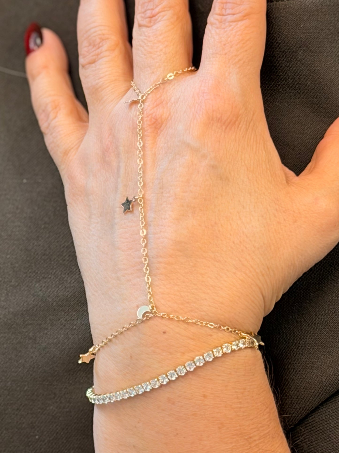 Star and Moon Bracelet