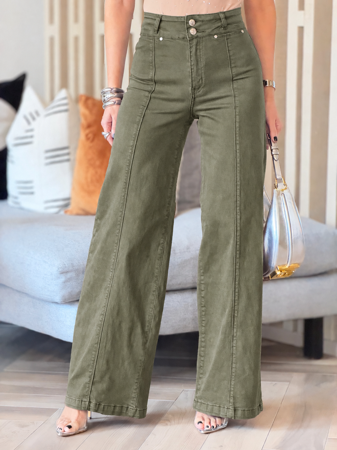 1653 Muy Green Denim Jeans