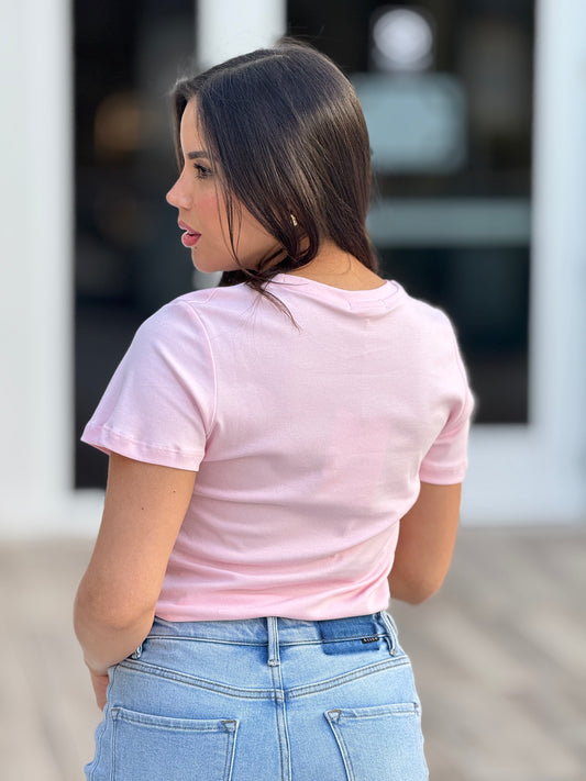 Cece Light Pink T-Shirt