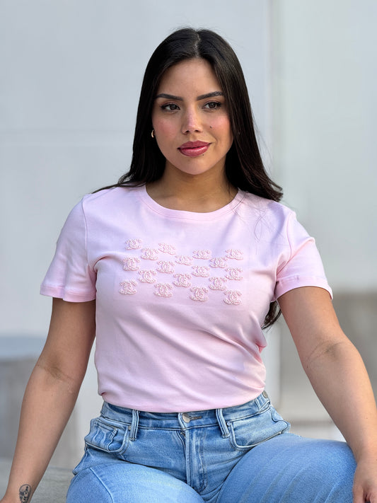 Cece Light Pink T-Shirt