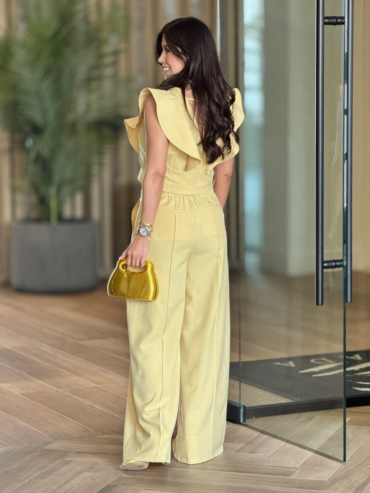 Strut Yellow Ruffle Set