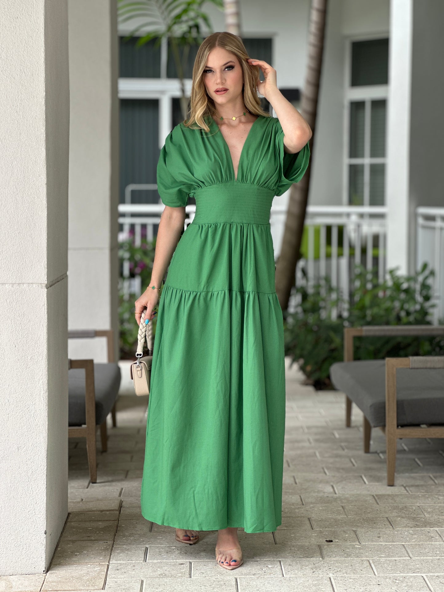 Tiffany Green Chic Dress