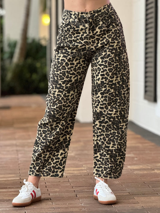 Berlin Leopard Baggy Pants