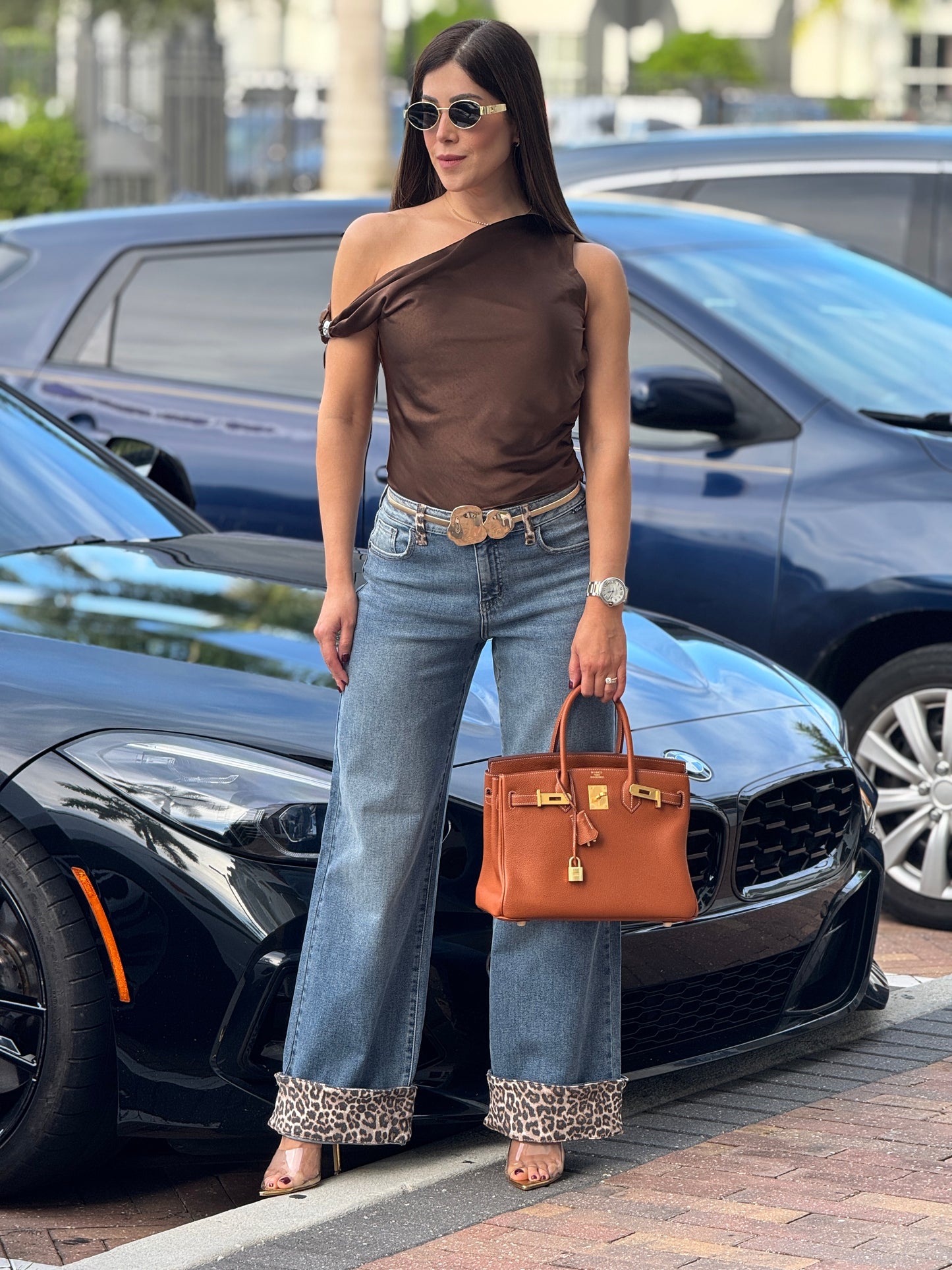 Cielito Leopard Boot Jeans