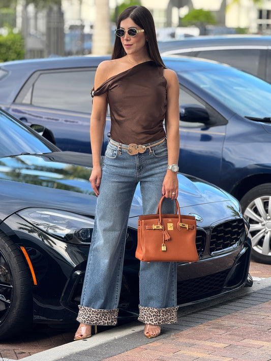 Cielito Leopard Boot Jeans