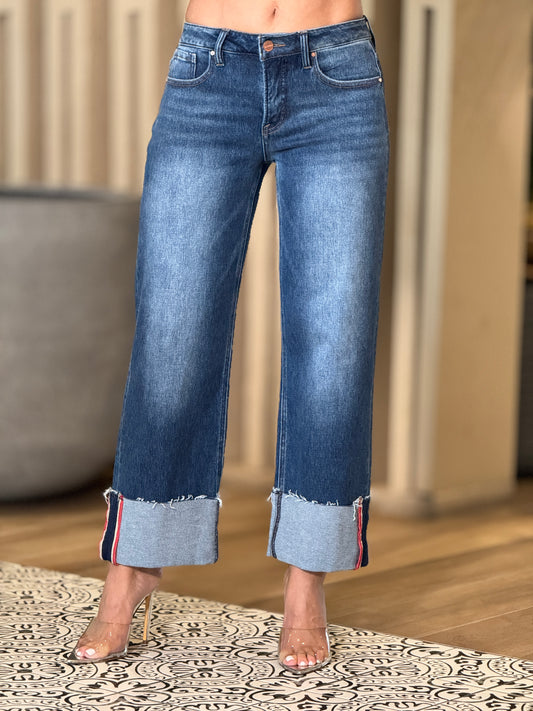 Risen Red Lines Jeans