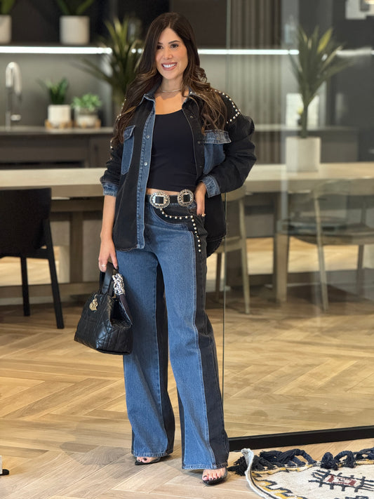 Metallica Gray/Denim Remaches Set