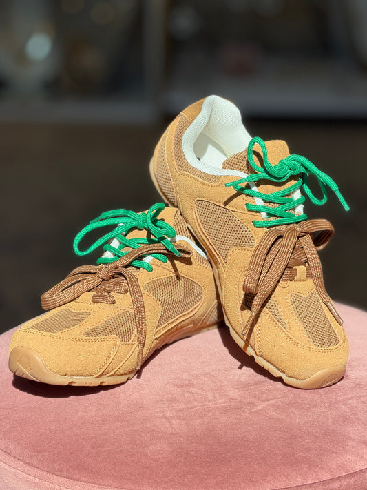 Lula Caramel Laces Sneakers