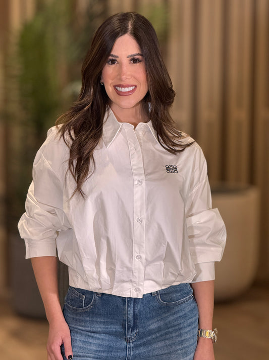 Lore White Short Shirt