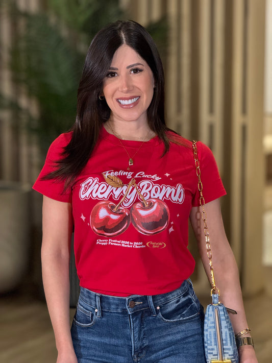 Cherry Bombs Red T-Shirt