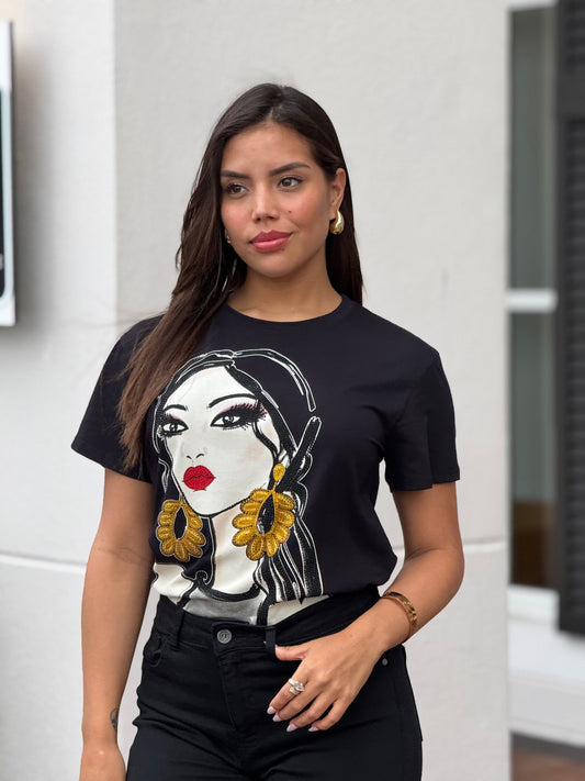 Lady Black T-Shirt