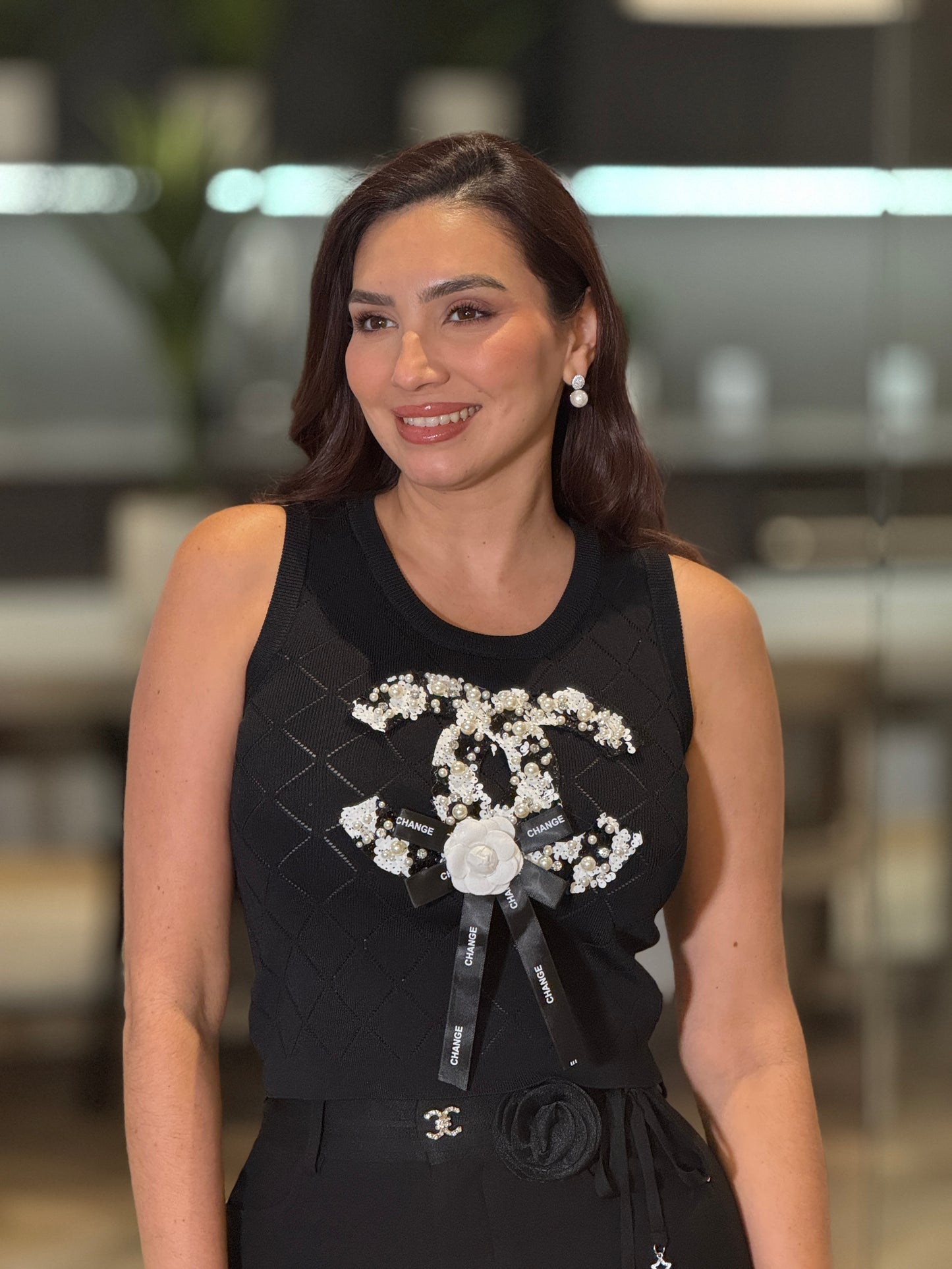 Cece Black Top