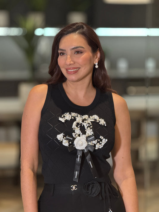 Cece Black Top