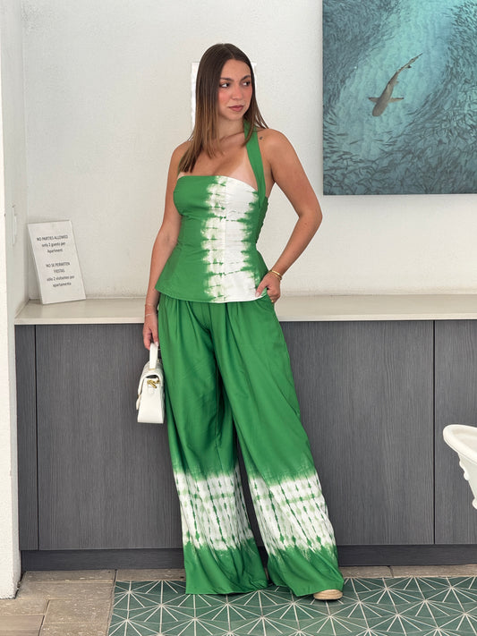 Always Chic Green Print Set