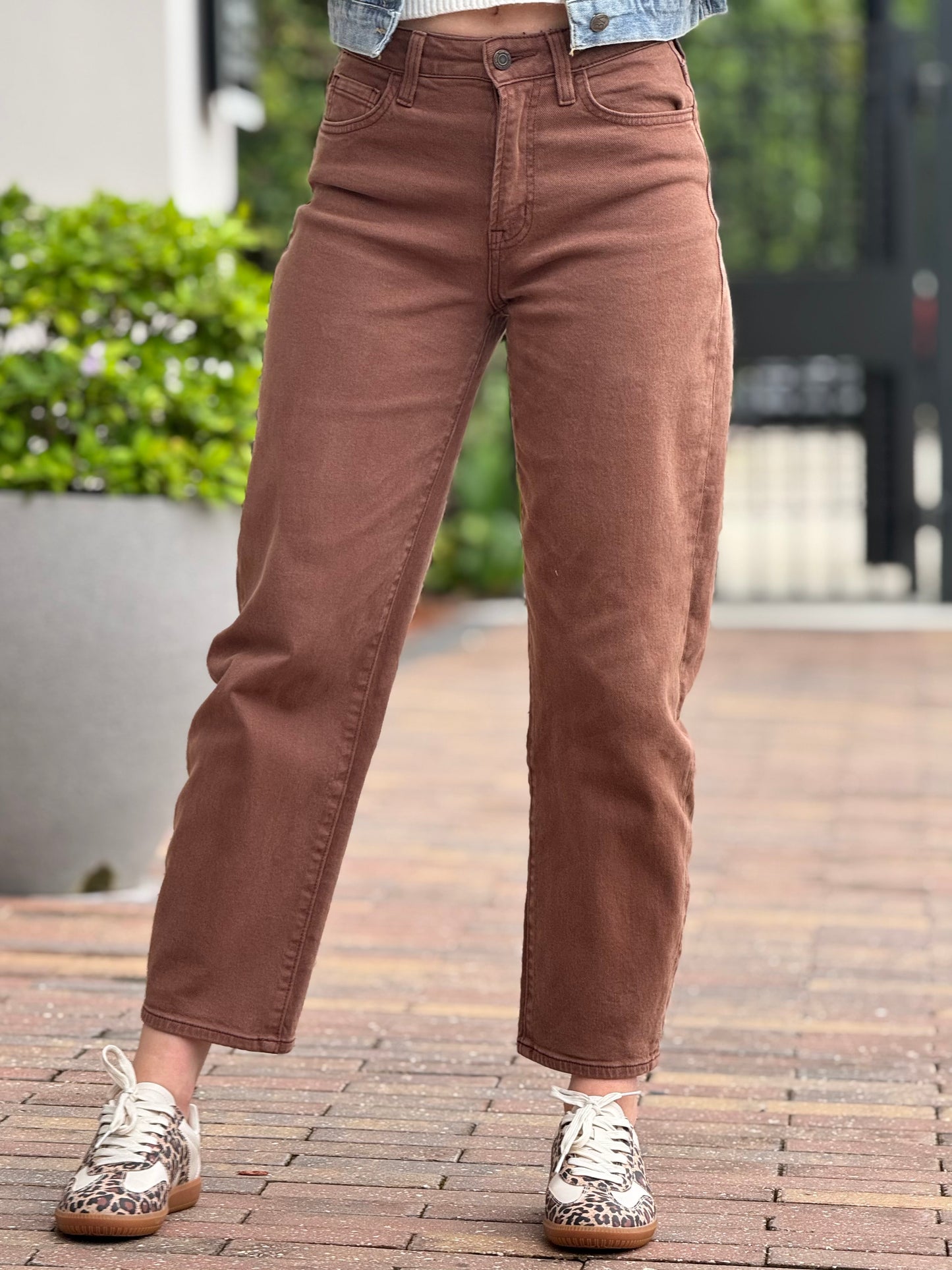 Verbet Brown Bubble Pants