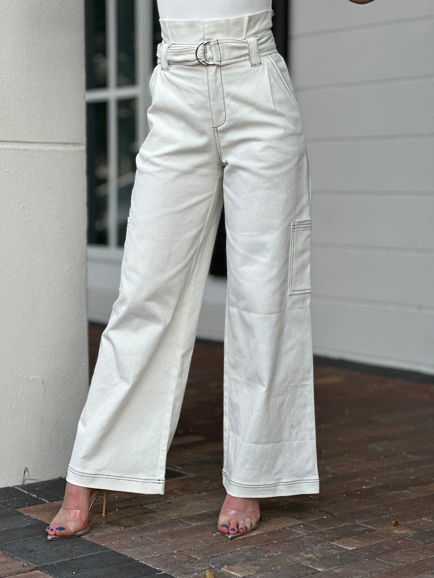 Gabriela White Pants