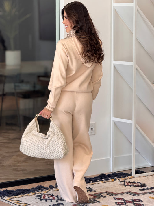 Lalo Ivory Knitted Sport Set