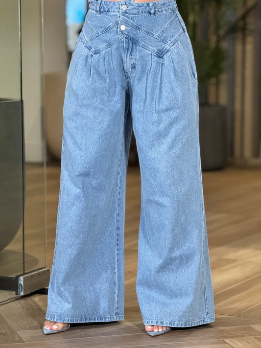 Mable Wide Denim Jeans