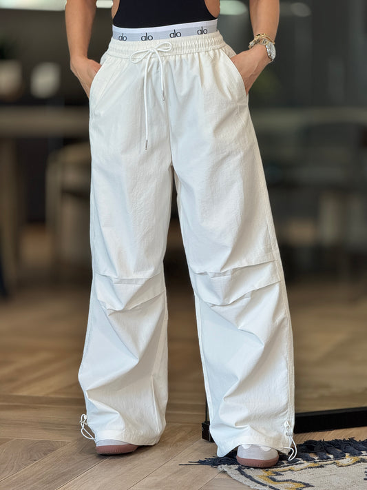 Lalo White Waistband Pants