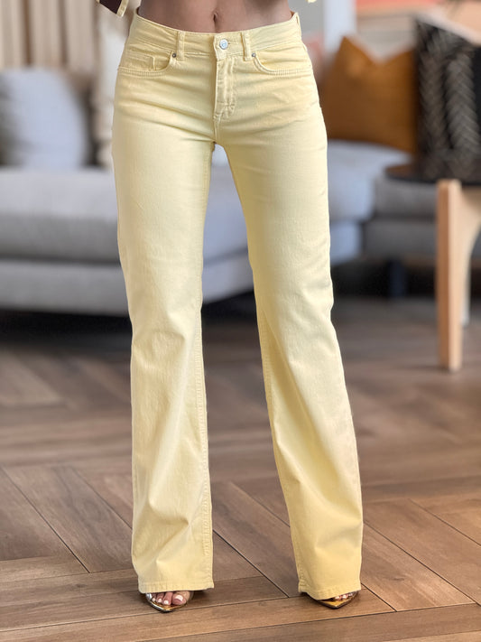 Atelier Yellow Low Rise Jeans