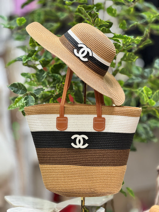 Cece Brown Bag+Hat