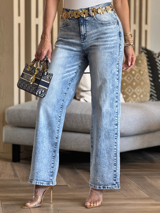 Gaia Heart Pocket Jeans