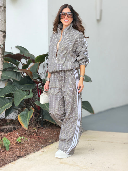 Addie Green Plaid Sport Set