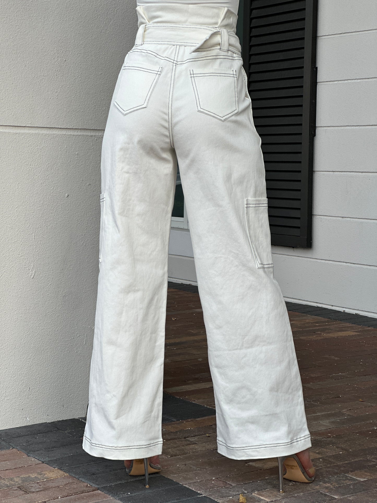 Gabriela White Pants