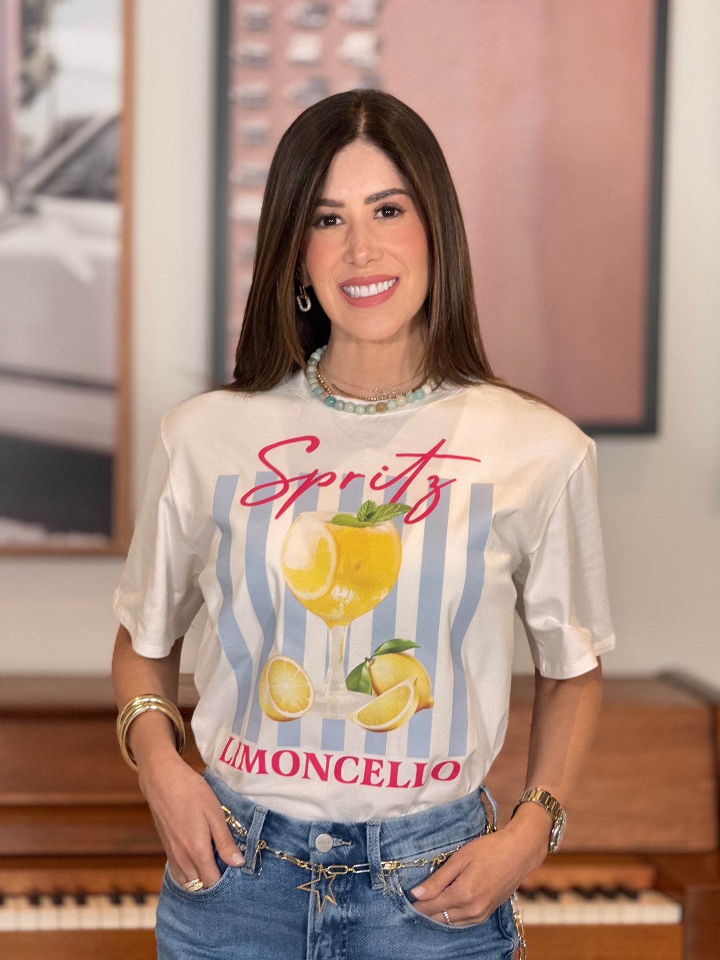 Sprits Limoncello White T-Shirt