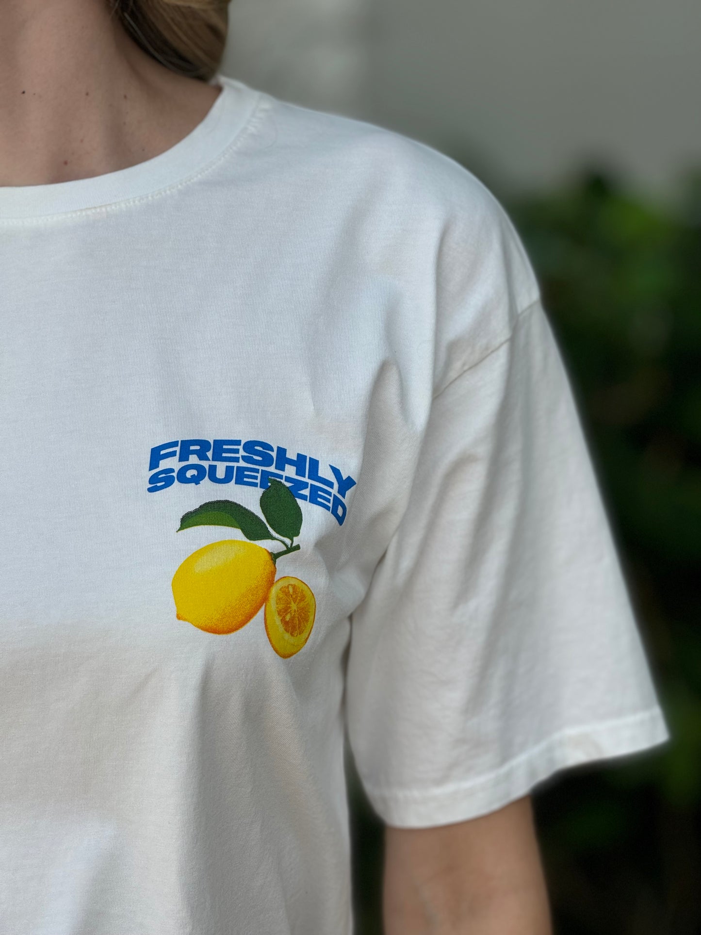 Lemon White T-Shirt