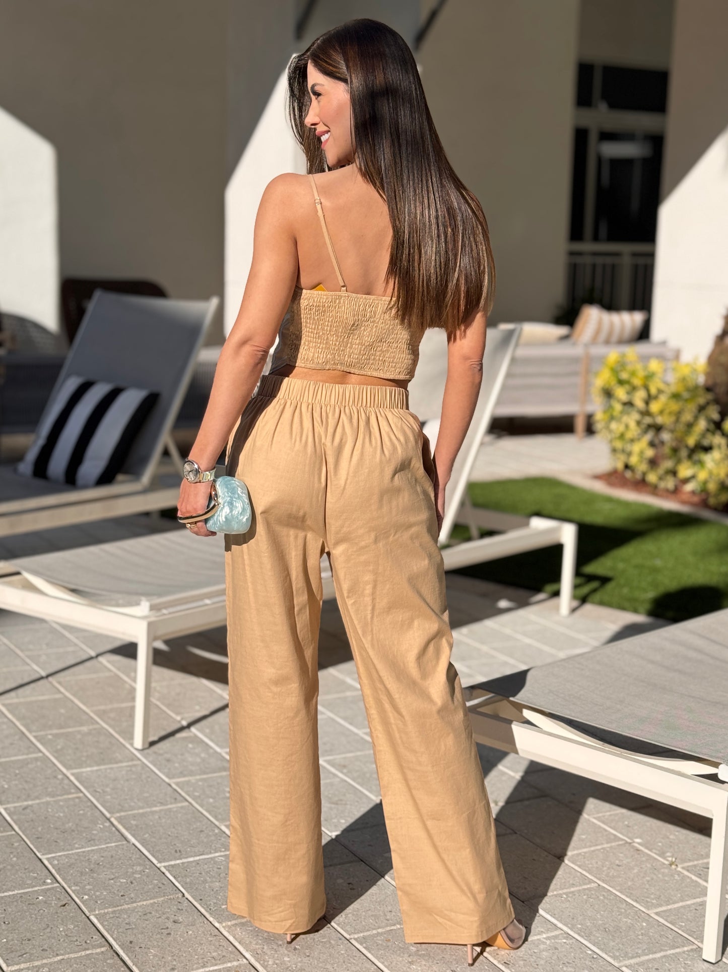 Butterfly Beige Embroidery Cutout Set