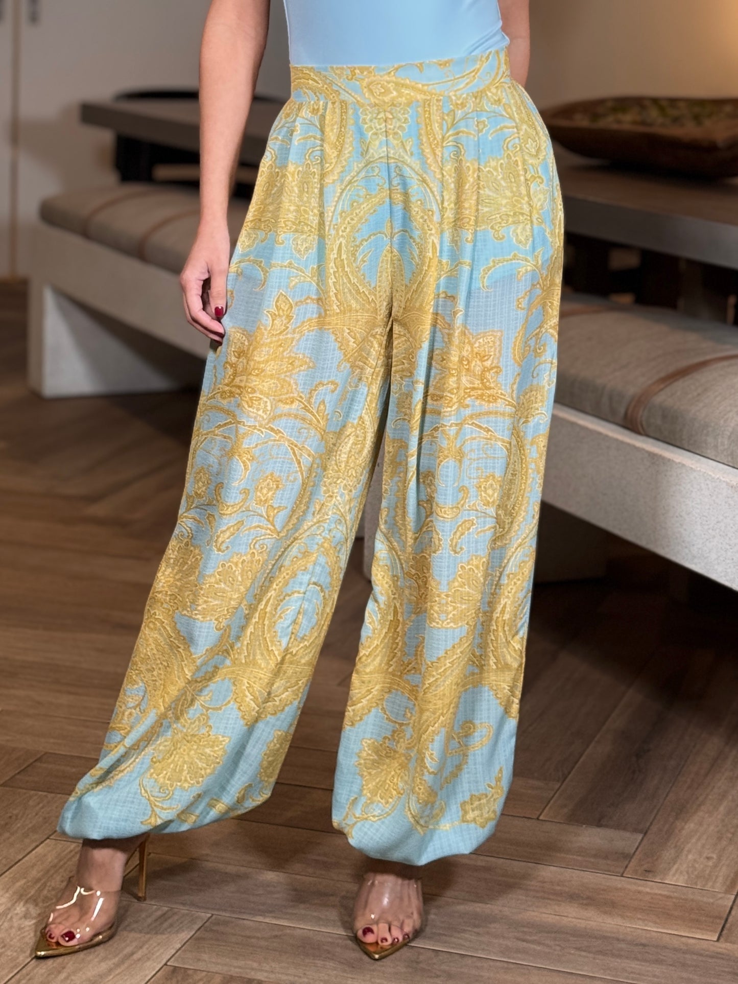 Bottari Turquoise/Green Pants