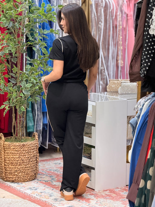 Hermie Black/White Sport Set