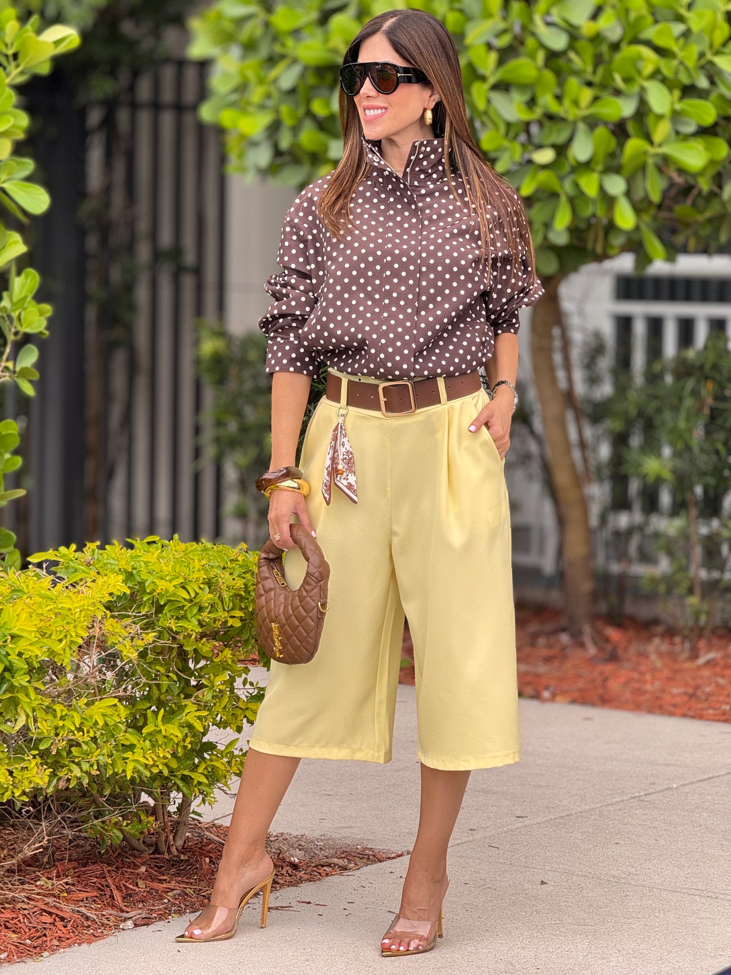 Itoo Yellow Bermuda Shorts