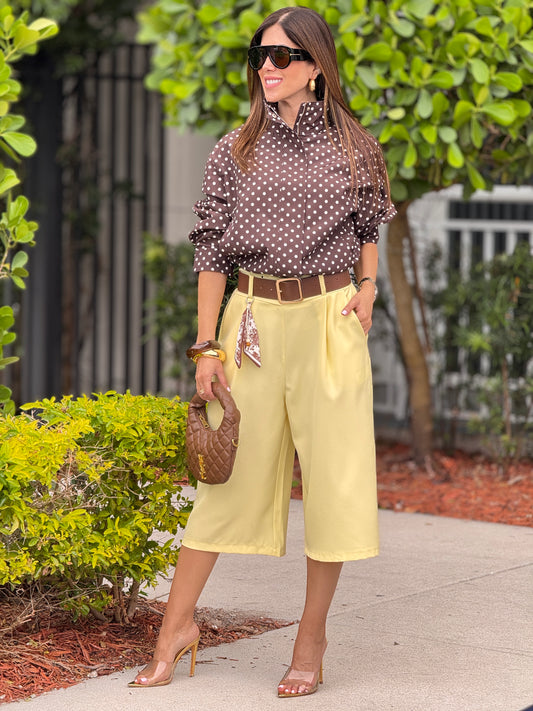 Itoo Yellow Bermuda Shorts