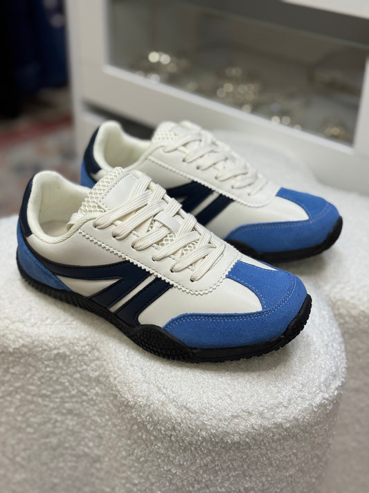 Larson Blue/Black Sneakers
