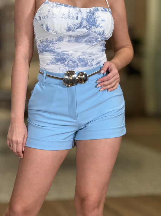 Ovianca Blue Short