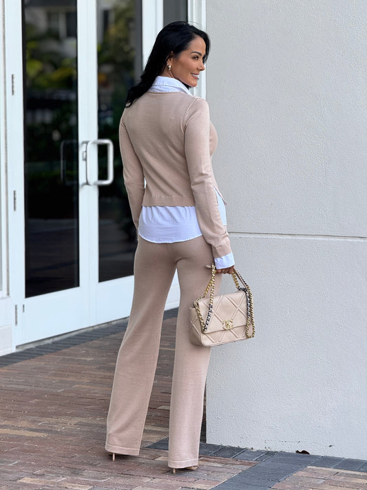 Norkys Rivera Beige Sport Set