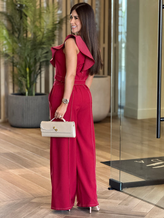 Strut Red Ruffle Set