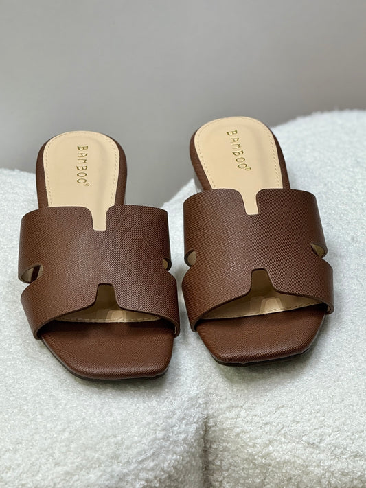 Airy Brown H Sandals
