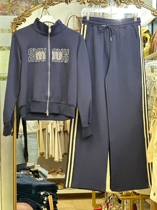Mui Navy Sport Set